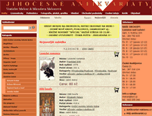 Tablet Screenshot of melcer.cz